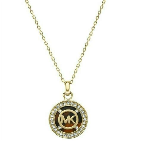 michael kors pave tortoise horn pendant necklace|Women's Necklaces .